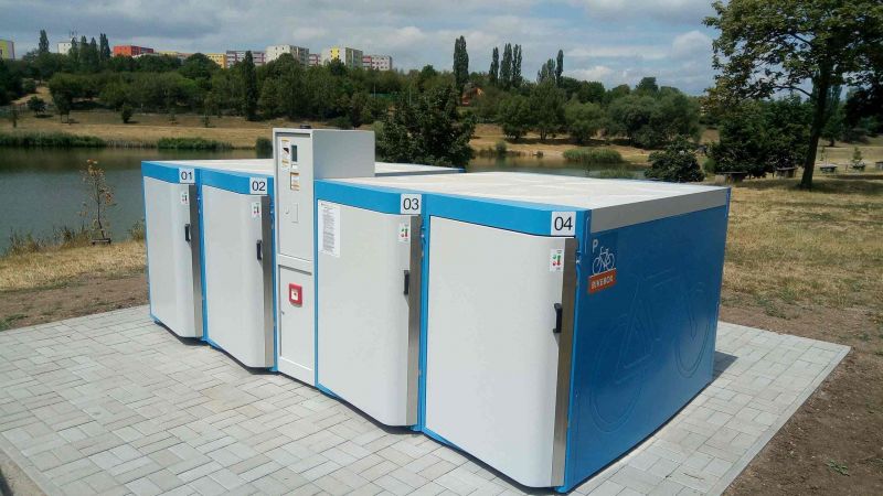 Bike Box - Most, vodní nádrž Benedikt