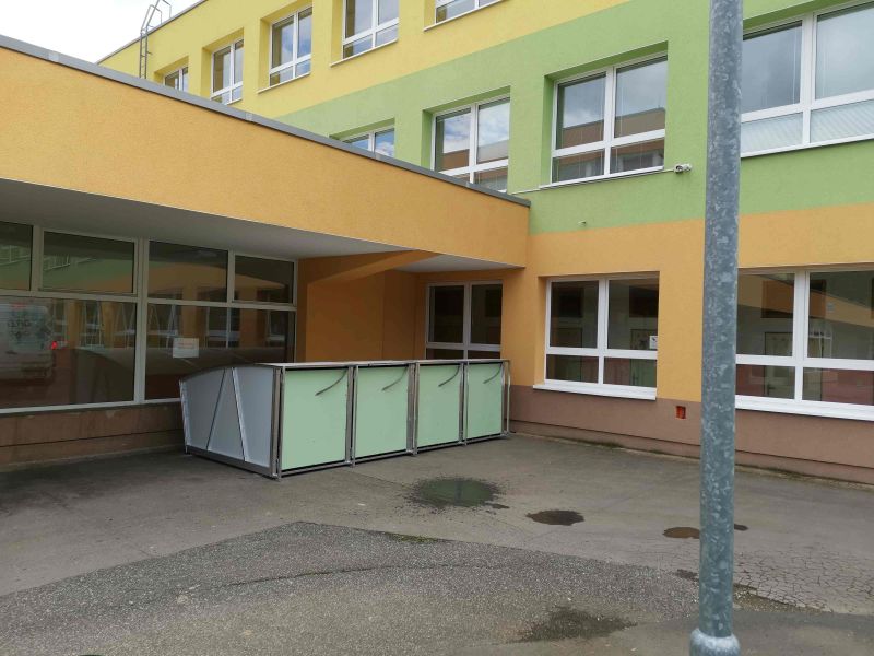 Bike Box - Most, základní škola Rozmarýnová