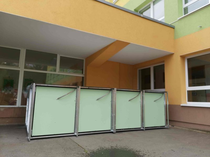 Bike Box - Most, základní škola Rozmarýnová
