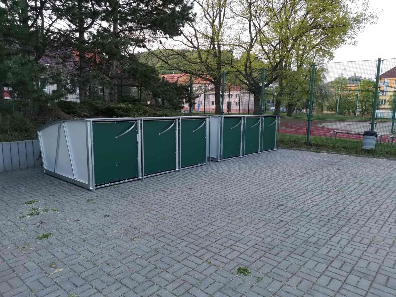 Bike Box - Most, základní škola Svážná