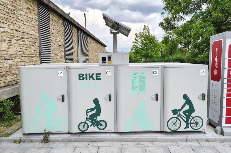 Bike Box - Praha, u nákupního centra Westfield Chodov